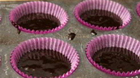 шоколадные капкейки со сливочным кремом