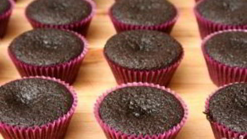 шоколадные капкейки со сливочным кремом