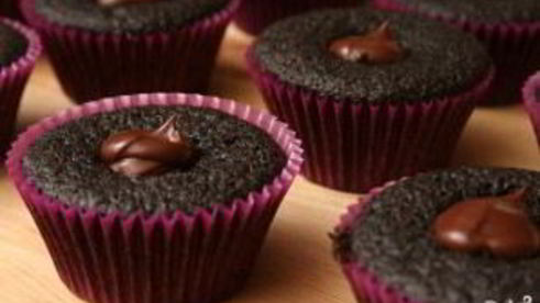 шоколадные капкейки со сливочным кремом