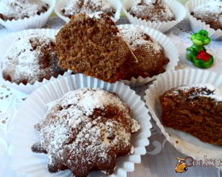 Шоколадные кексы