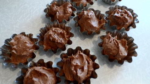 шоколадные кексы