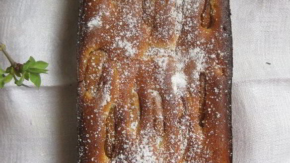 Рецепт Творожный кекс с грушей