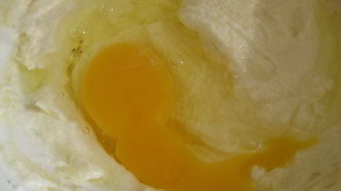 творожный кекс с грушей