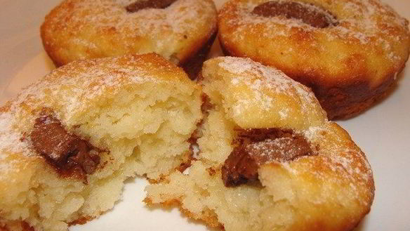 Рецепт Творожные кексы с шоколадом