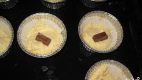 творожные кексы с шоколадом