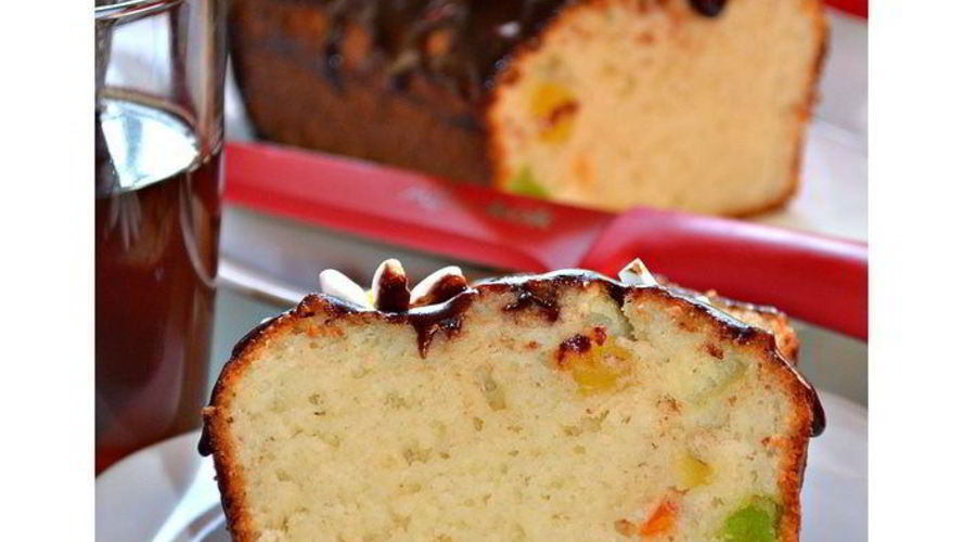 Рецепт влажный творожный кекс с цукатами