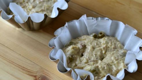 закусочные кексы с тунцом