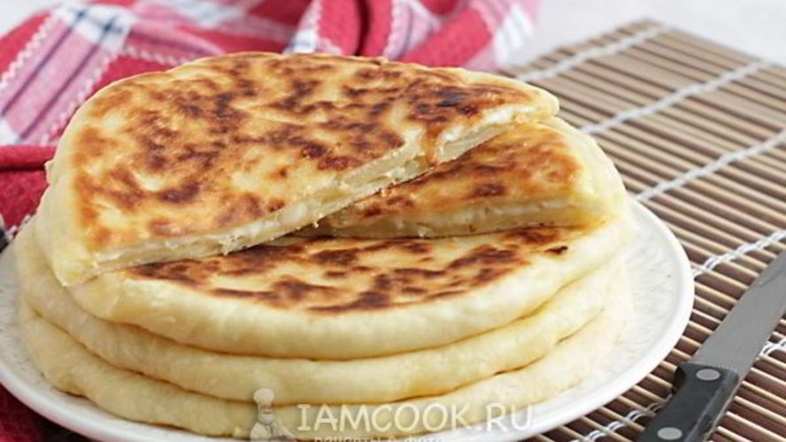 Рецепт хачапури на сковороде