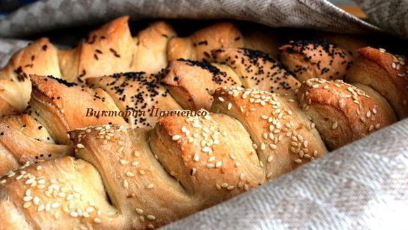 Рецепт Багеты пшенично-ржаные
