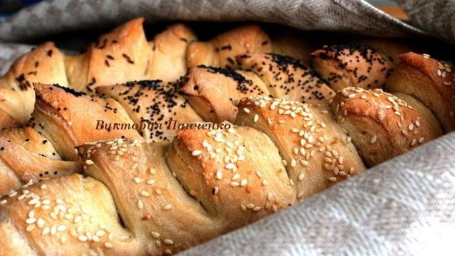 Рецепт багеты пшенично-ржаные