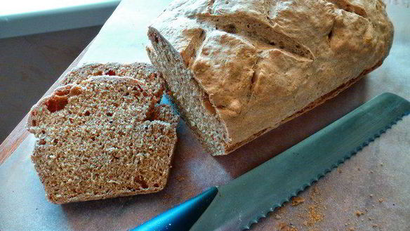 Рецепт Бездрожжевой хлеб на пиве