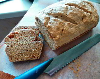 Бездрожжевой хлеб на пиве