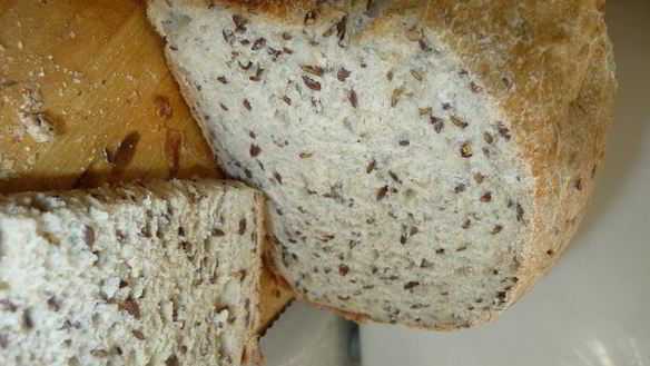 Рецепт Диетический хлеб с льняным семенем