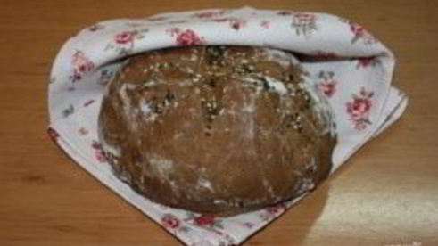 домашний черный хлеб