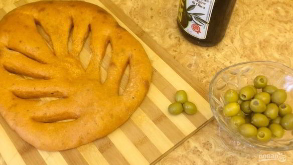 Рецепт Французский хлеб Фугас