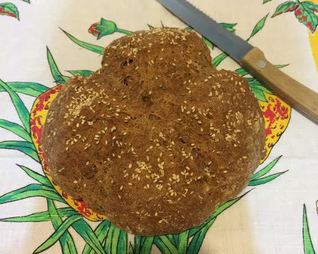 Ирландский хлеб из цельнозерновой муки