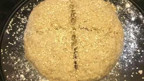 ирландский хлеб из цельнозерновой муки