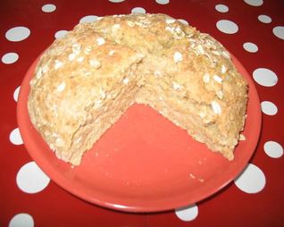 Ирландский содовый хлеб без дрожжей и яиц