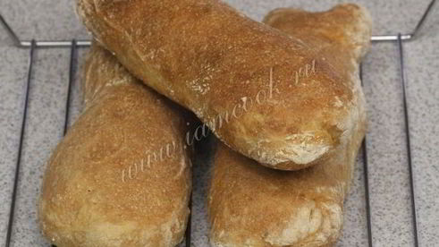 хлеб чиабатта в духовке