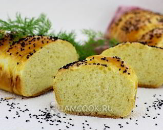 Хлеб из пшеничной муки с медом