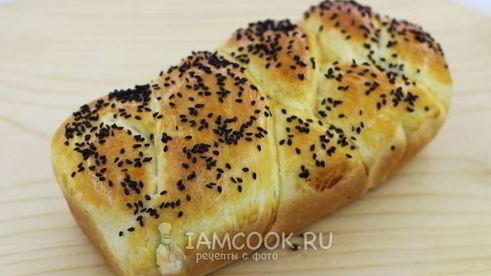 хлеб из пшеничной муки с медом