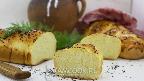 хлеб из пшеничной муки с медом