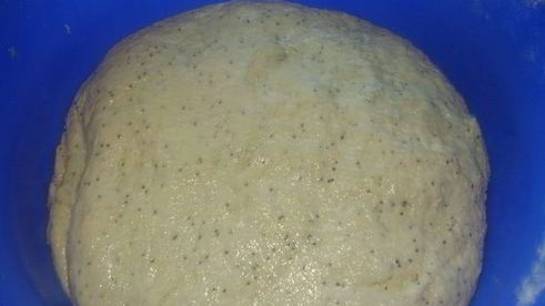 хлеб монж с зернышками мака