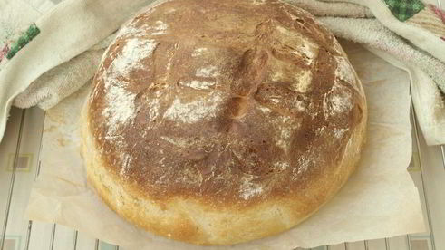 хлеб на оливковом рассоле