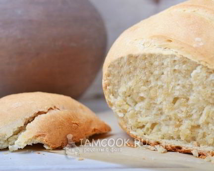 Хлеб на закваске в духовке