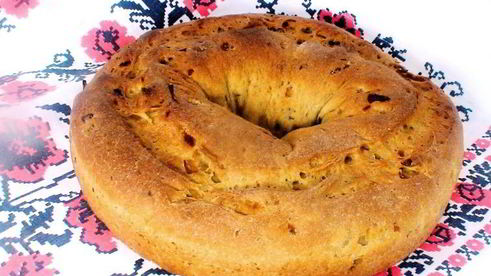 хлеб с луком
