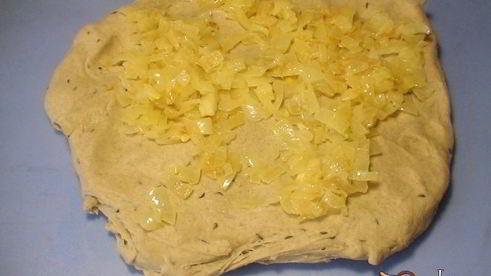 хлеб с луком