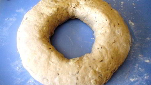 хлеб с луком