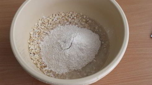 хлеб с овсяными хлопьями