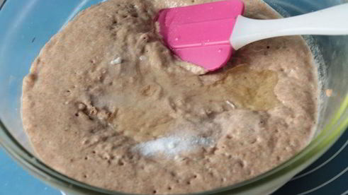 хлеб с ржаными отрубями на опаре