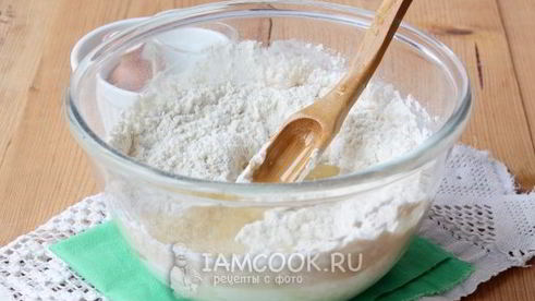 хлеб с семенами льна и овсяными хлопьями