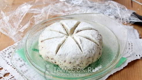 хлеб с семенами льна и овсяными хлопьями