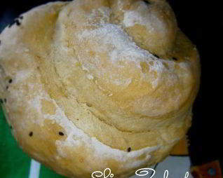 Хлеб с семолиной на картофельном отваре