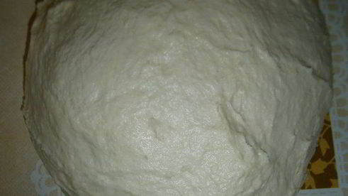 хлеб с семолиной на картофельном отваре