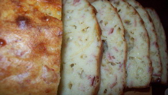 Рецепт Хлеб с сыром и ветчиной