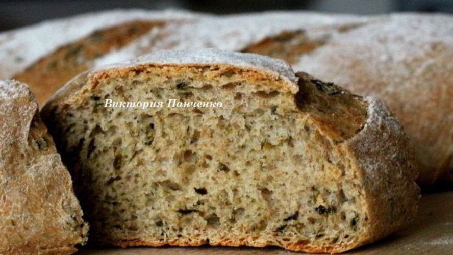 Рецепт хлеб с водорослями