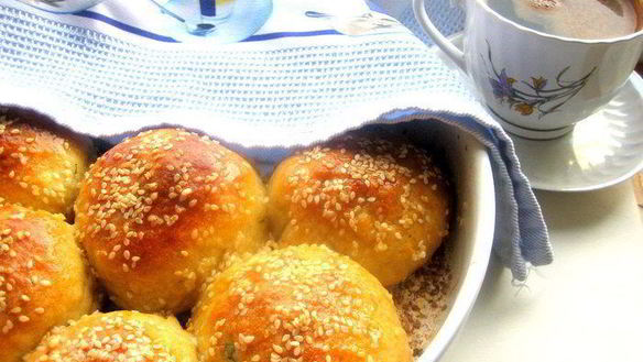 Рецепт Хлеб закусочный с оливками и сыром