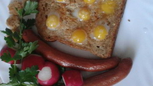 хлебушек в горошек