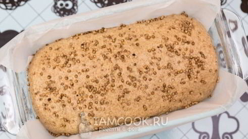 классический домашний бородинский хлеб в духовке