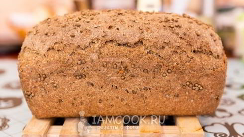 классический домашний бородинский хлеб в духовке