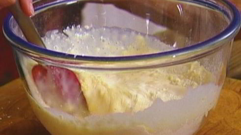 кукурузный хлеб на сале