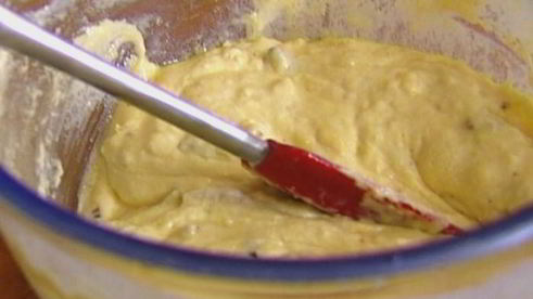 кукурузный хлеб на сале