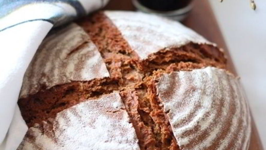 Рецепт ржаной хлеб на темном пиве и на ржаной закваске