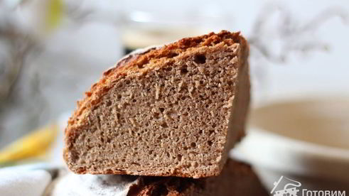 ржаной хлеб на темном пиве и на ржаной закваске