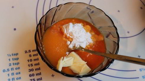 сладкий хлеб с прослойкой