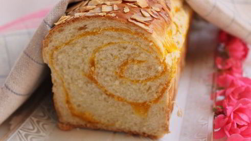 сладкий хлеб с прослойкой